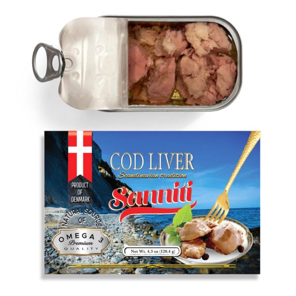 CodLiver33 Premium Cod Liver in Glass Jar