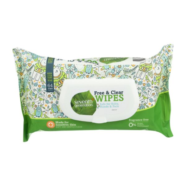SeventhGenBabyWipes Hypoallergenic Baby Wipes