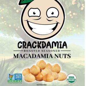crack CRACKDAMIA Organic Macadamia Nuts